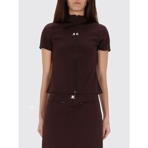 Courreges Top Woman Brown